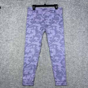 Purple Camo Seamless Leggings XXL Athletic Yoga Pants Activewear